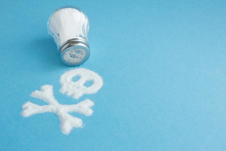 Contamination of non-standard salts available in the market